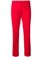 Weekend Max Mara Alibi Cropped Trousers - Red