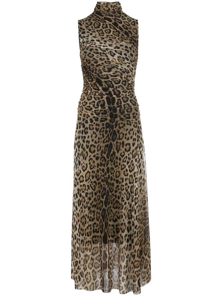 Fuzzi Cammello Dress - Brown