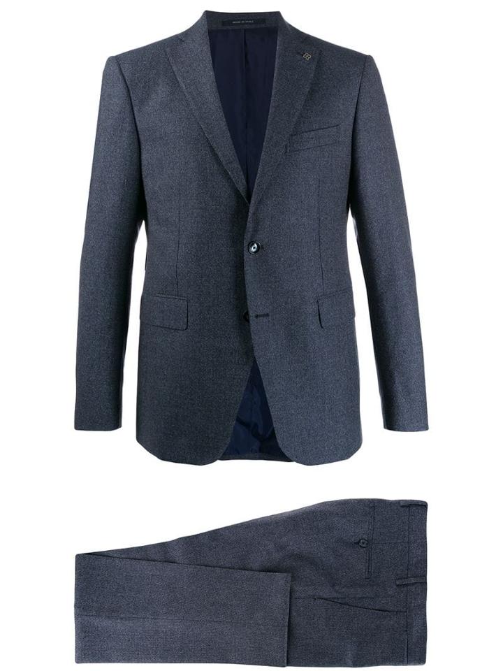 Tagliatore Single-breasted Two-piece Suit - Blue