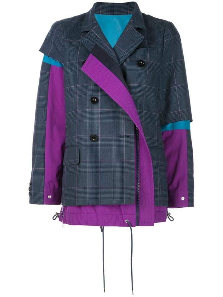 Sacai Hybrid Jacket - Blue