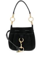 See By Chloé Hook And Loop Shoulder Bag - Black