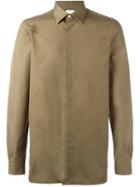 Paul Smith London Concealed Fastening Shirt, Men's, Size: 15, Green, Cotton