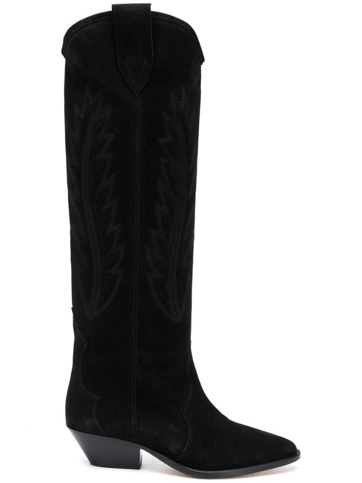 Isabel Marant Denzy High Boots - Black