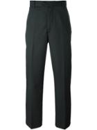 Matthew Miller 'calvin' Straight Leg Trousers - Grey