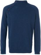 Al Duca D'aosta 1902 Button Up Jumper - Blue