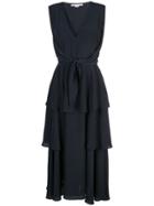 Stella Mccartney Ruffled Dress - Black