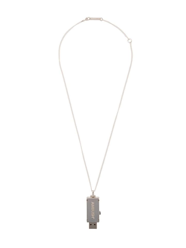 Ambush Usb Necklace - Silver