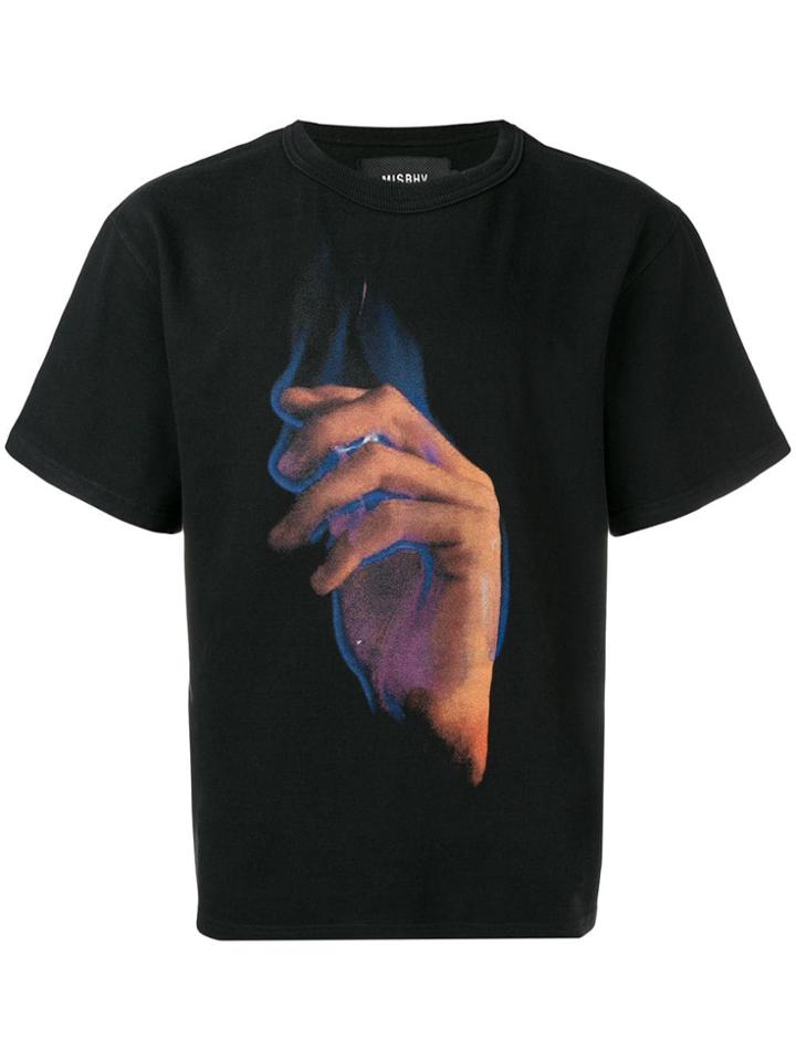 Misbhv Flame T-shirt Washed Black