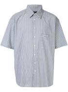 Botter Oversized Striped Shirt - Grey