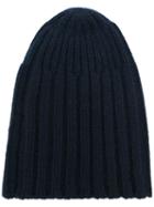 Roberto Collina Ribbed Beanie, Men's, Cashmere