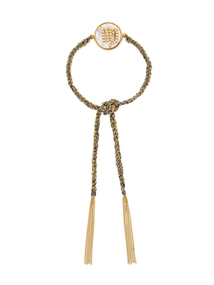 Carolina Bucci 18kt Gold And Diamond Lucky Virgo Zodiac Bracelet -