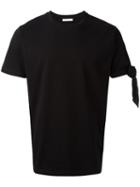 J.w.anderson Knotted Sleeve T-shirt, Size: Small, Black, Cotton