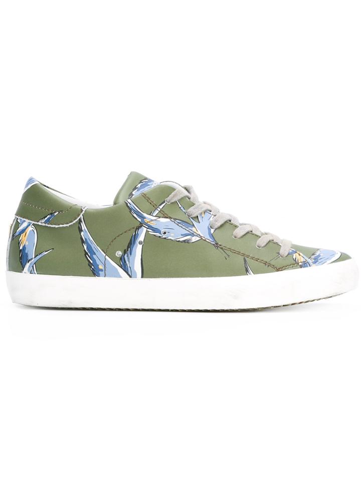 Philippe Model Classic Birds Sneakers - Green