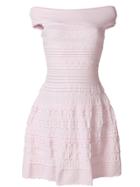 Antonino Valenti Off-the-shoulder Dress - Pink & Purple