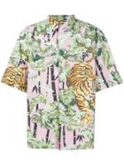 Kenzo Tiger Print Shirt - Multicolour