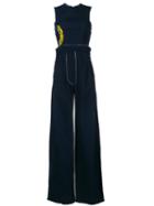 Natasha Zinko Denim Wide Leg Jumpsuit