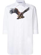 Neil Barrett Eagle Print Shirt - White