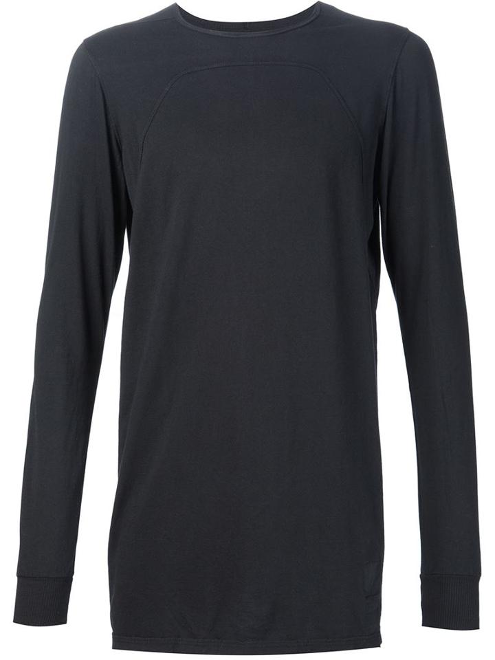Rick Owens Drkshdw Long Fitted T-shirt
