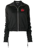 Pinko Embellished Heart Cardigan - Black