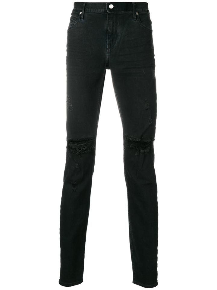 Rta Distressed Jeans - Black