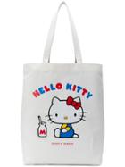 Chinti & Parker Hello Kitty Shopper Tote Bag - White