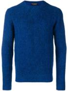 Dell'oglio Slim-fitted Sweater - Blue