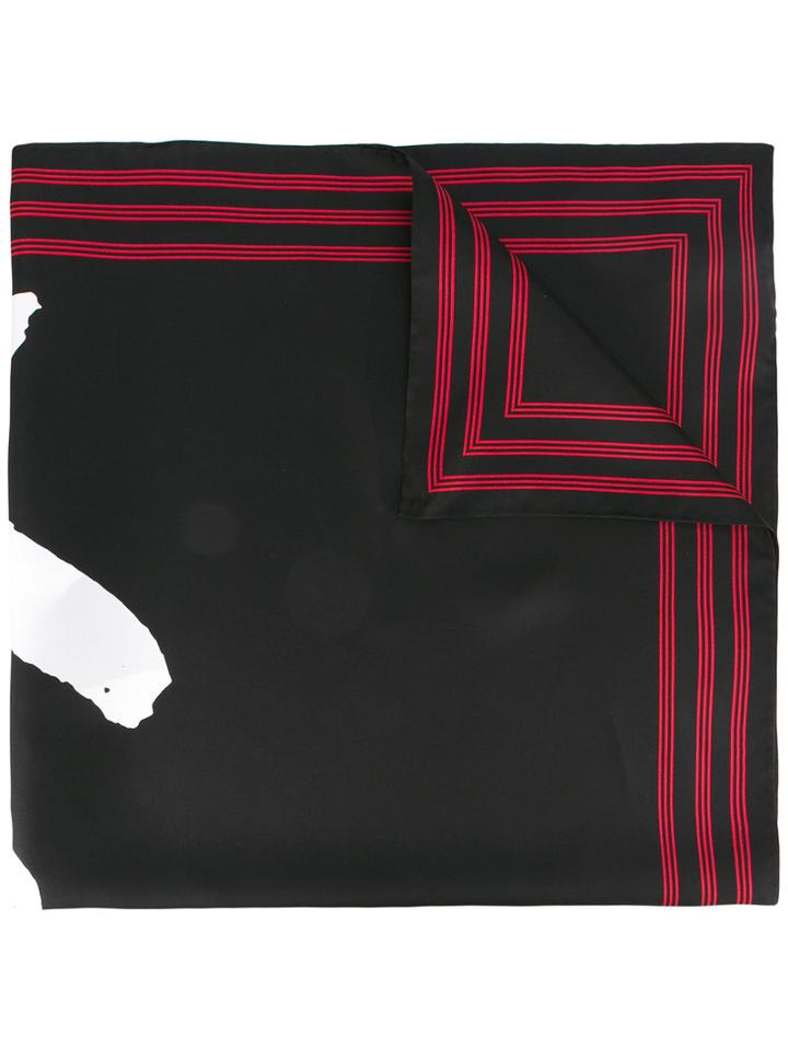 Kenzo Kenzo Signature Scarf, Women's, Black, Silk