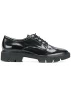 Geox Chunky Sole Oxford Shoes - Black