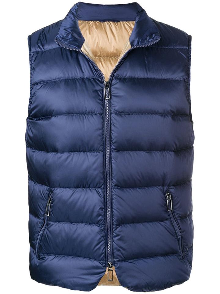 Paoloni Chaleco Sport Marino Plumas - Blue
