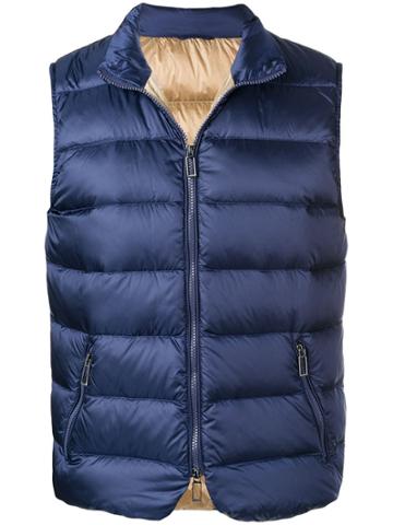 Paoloni Chaleco Sport Marino Plumas - Blue