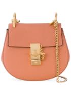 Chloé - Drew Shoulder Bag - Women - Calf Leather/lamb Skin - One Size, Yellow/orange, Calf Leather/lamb Skin