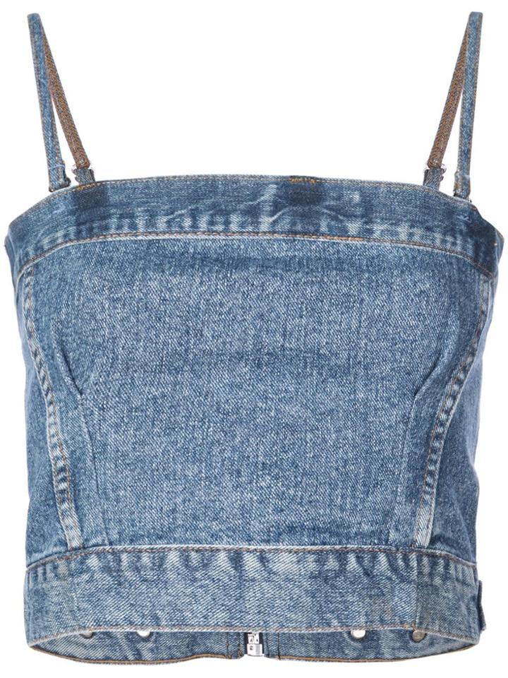 Re/done Denim Top - Blue