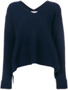 3.1 Phillip Lim V-neck Jumper - Blue