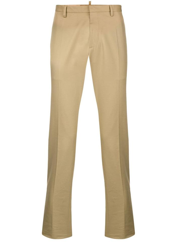 Dsquared2 Twill Chino Trousers - Nude & Neutrals