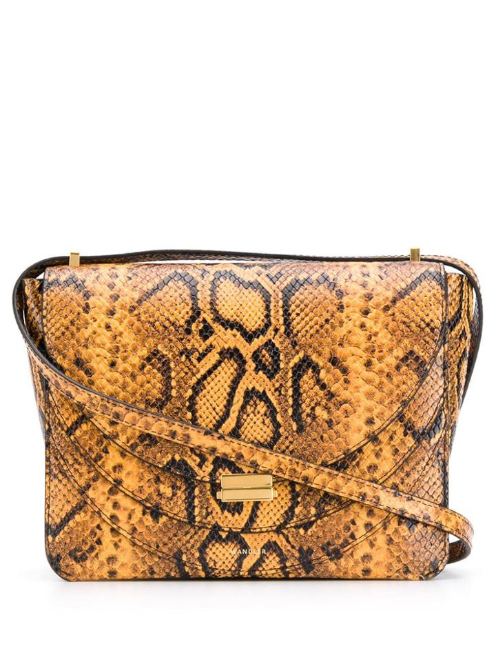 Wandler Luna Python Bag - Yellow