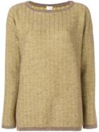 Massimo Alba Striped Sweater - Neutrals