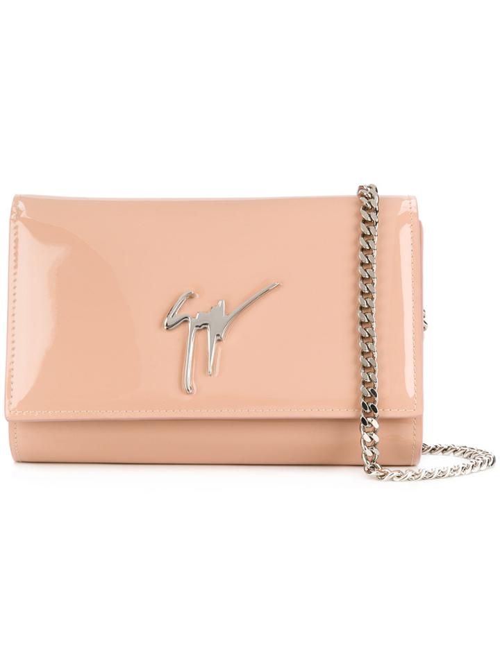 Giuseppe Zanotti Design Cleopatra Clutch - Pink & Purple