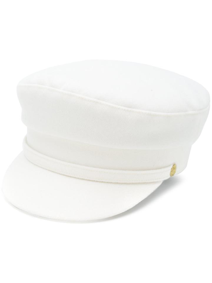 Manokhi Peaked Cap - White