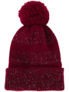 7ii 'kabru' Beanie, Women's, Red, Wool/lurex