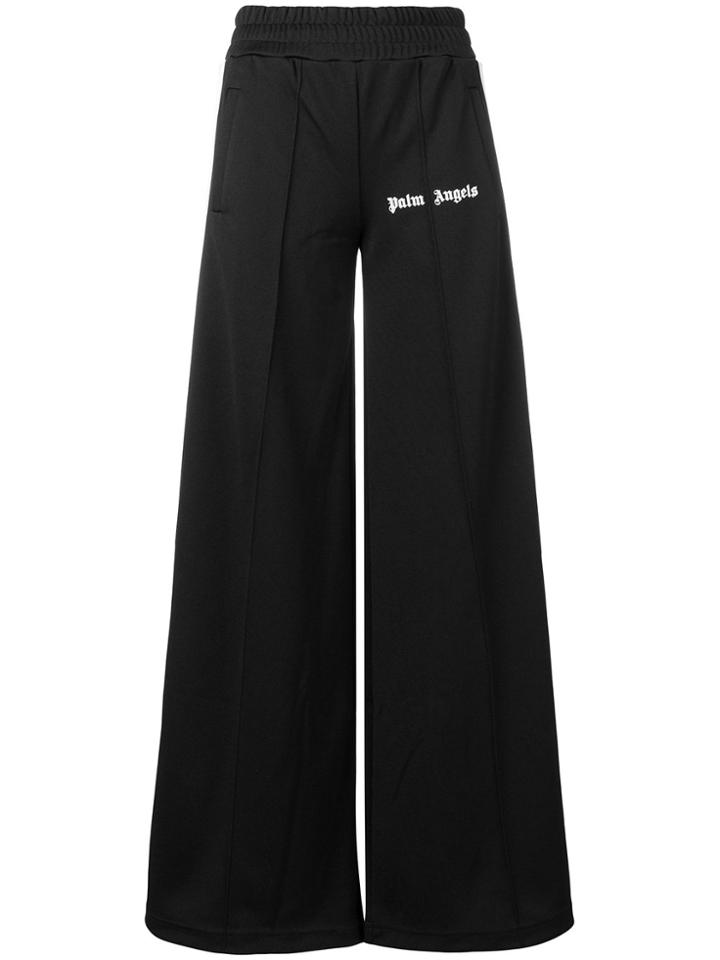 Palm Angels Flared Trousers - Black