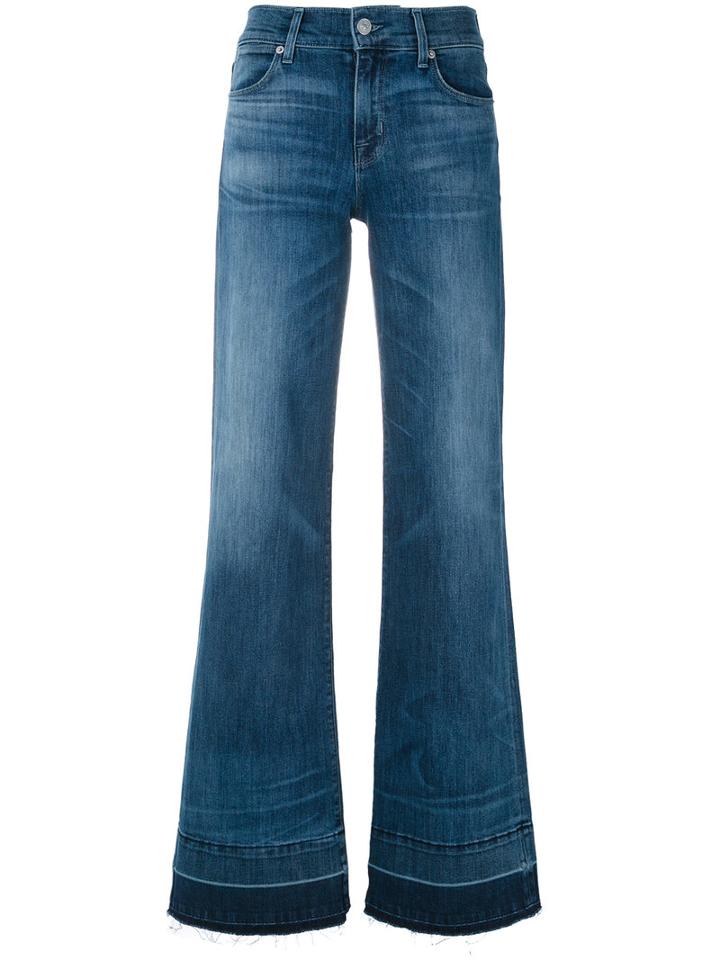 Hudson - Flared Jeans - Women - Cotton/spandex/elastane - 27, Blue, Cotton/spandex/elastane