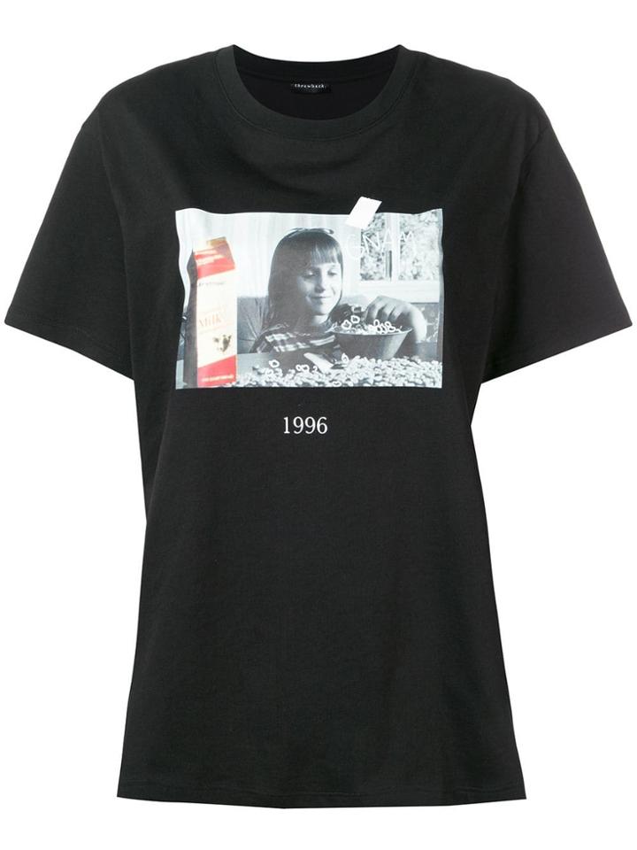 Throwback. 1996 T-shirt - Black