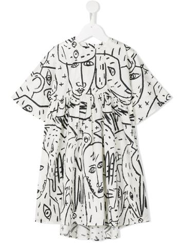 Wolf & Rita Silvia Dress, Girl's, Size: 6 Yrs, White