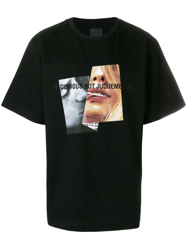 Juun.j Curious T-shirt - Black