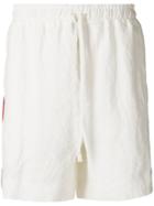 Gucci Drawstring Waist Track Shorts - White