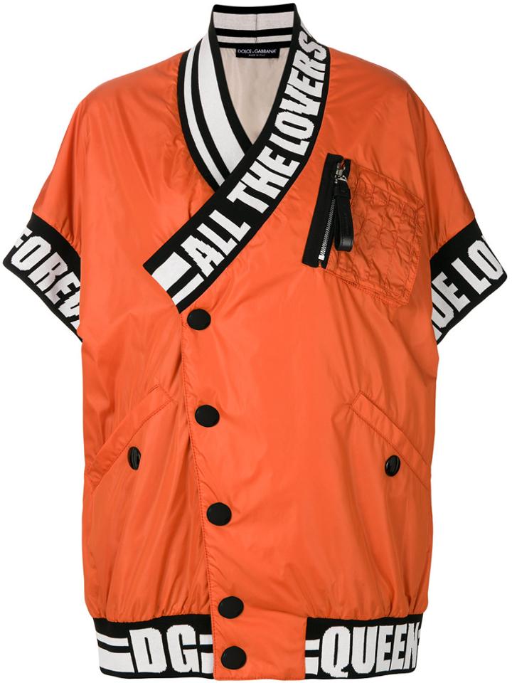 Dolce & Gabbana Wrap Jacket - Yellow & Orange
