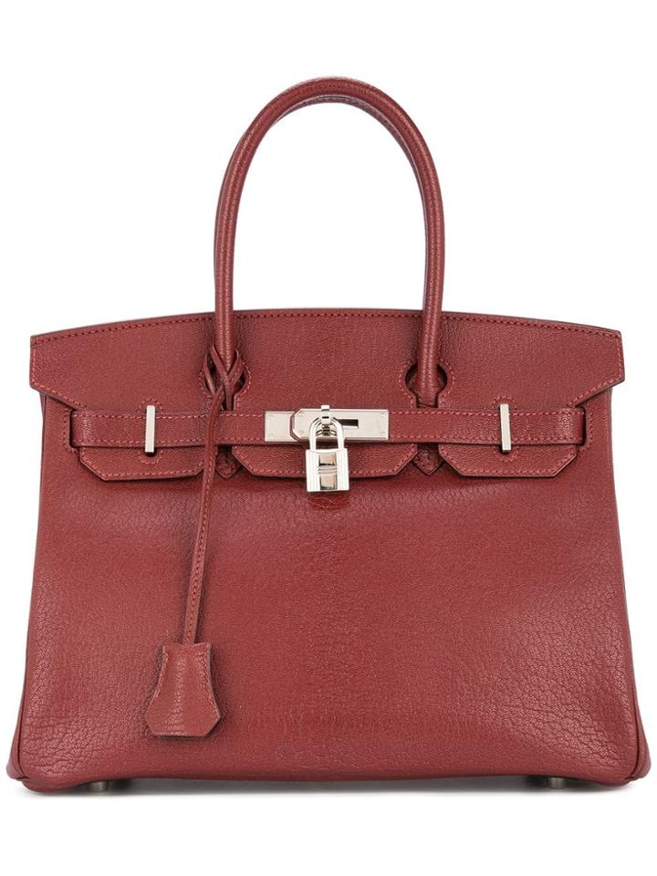 Hermès Pre-owned Birkin 30 Bag - Red