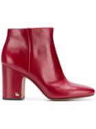 Michael Michael Kors Elaine Ankle Boots - Red