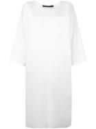 Sofie D'hoore 'driver' Dress, Women's, Size: 36, White, Cotton/linen/flax