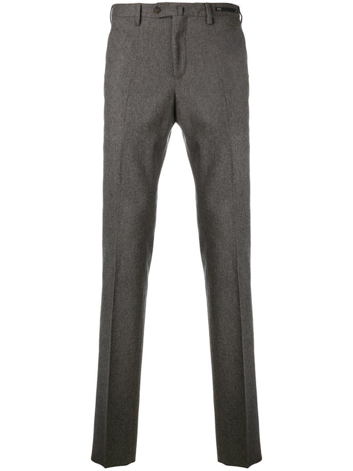 Pt01 Slim Fit Trousers - Grey